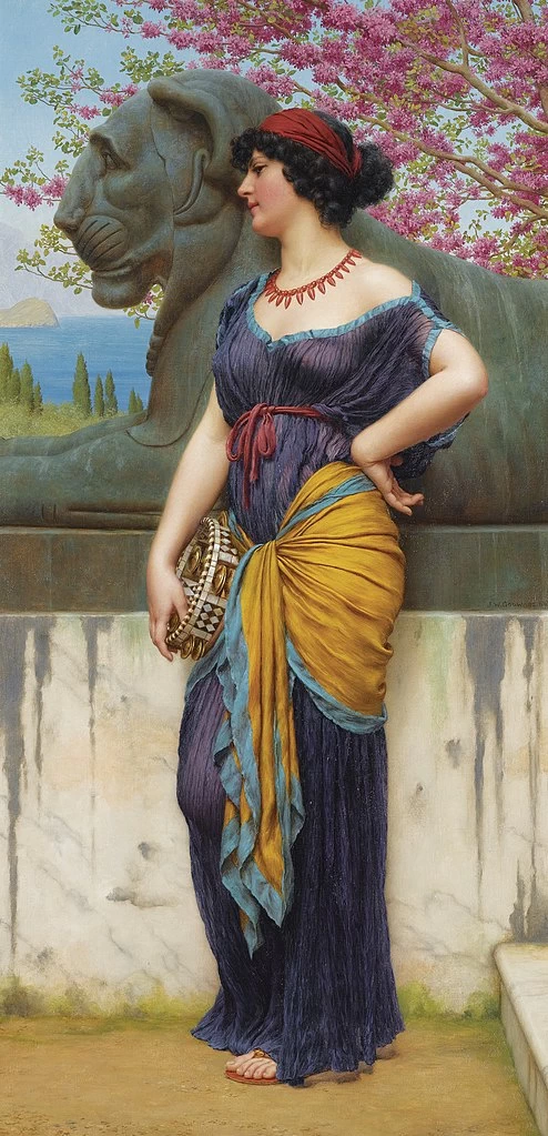 Nel boschetto del tempio di Iside, 1915